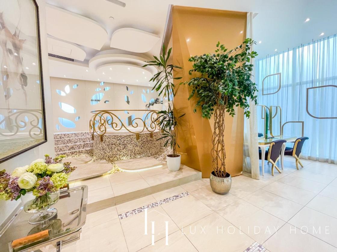 Lux - Lavish Suite With Full Palm Jumeirah View 1 Dubái Exterior foto