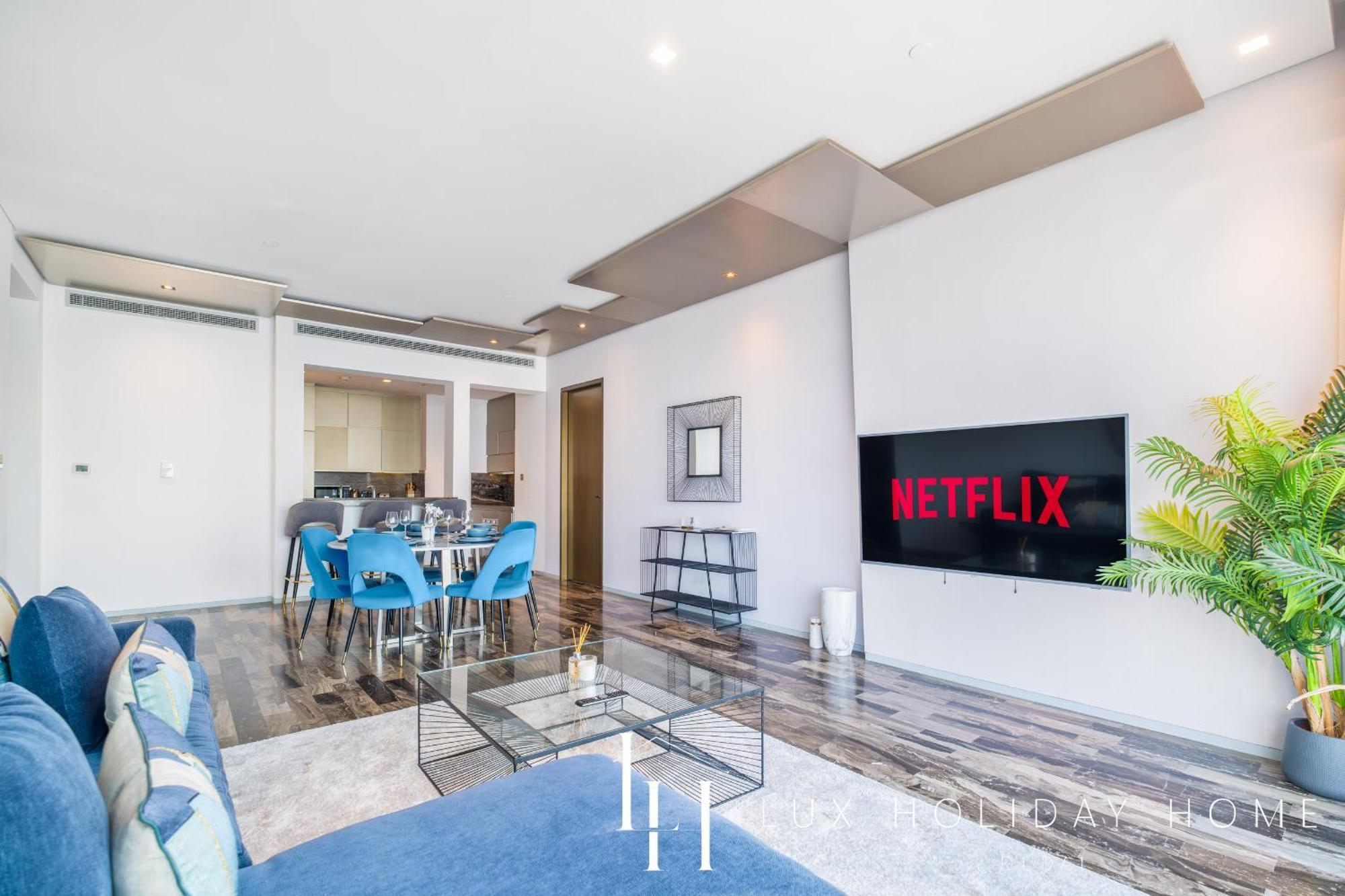 Lux - Lavish Suite With Full Palm Jumeirah View 1 Dubái Exterior foto