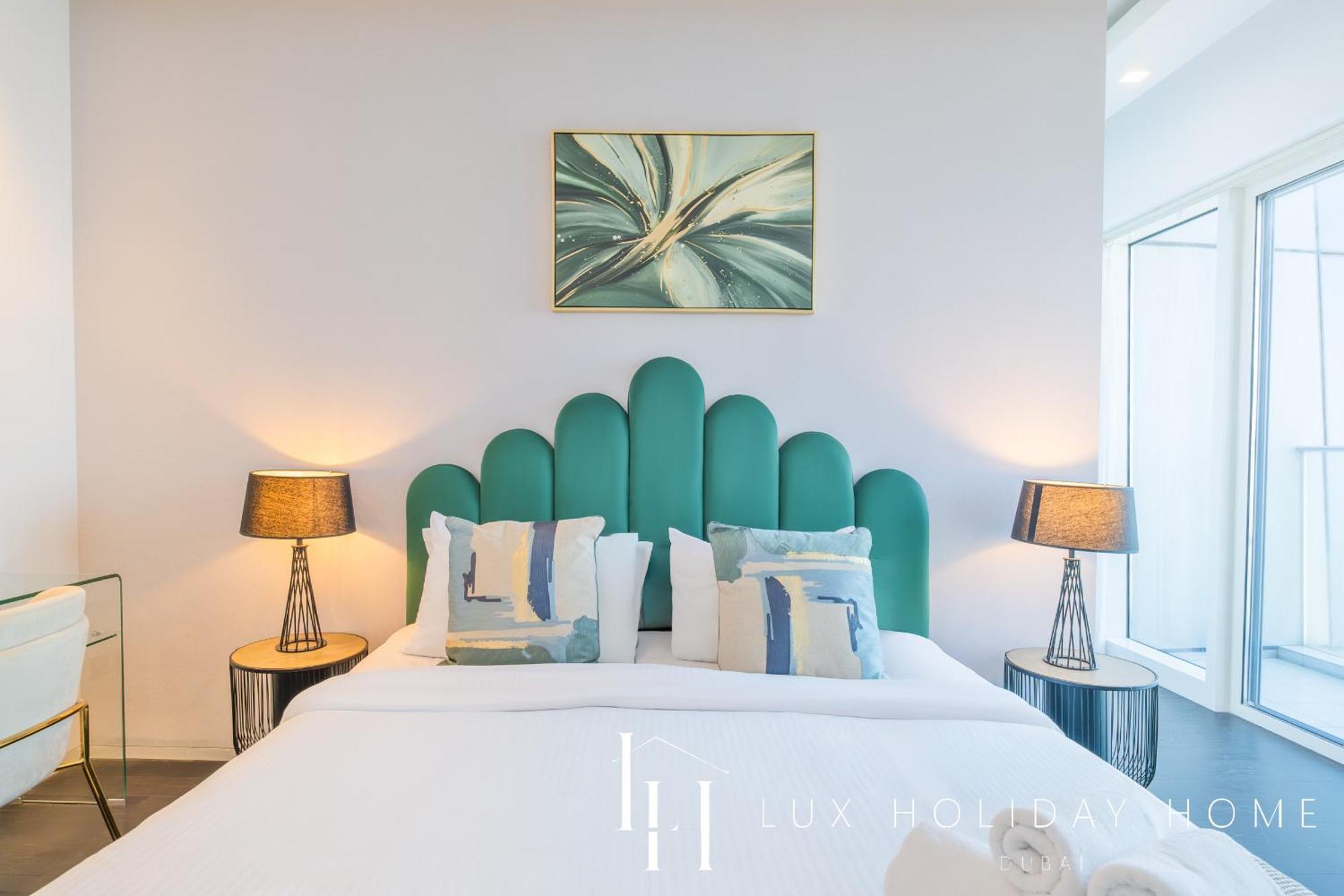 Lux - Lavish Suite With Full Palm Jumeirah View 1 Dubái Exterior foto